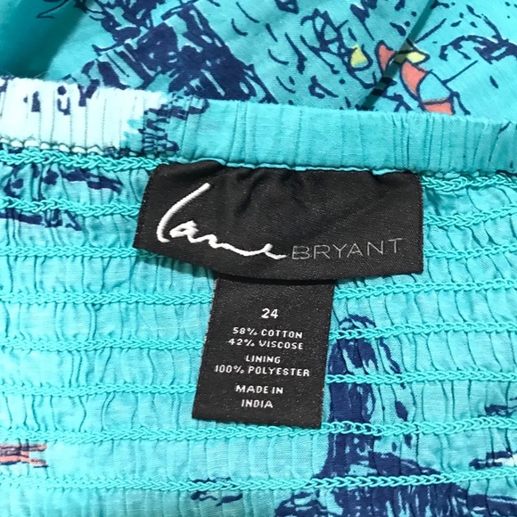 Turquoise Rio Print Sundress - Picture 7 of 7